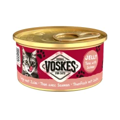Voskes Kattenvoer Nat Tonijn met Zalm 85 gr