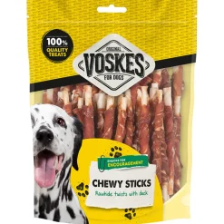 Voskes Rawhide Eend Sticks 400 gr
