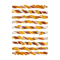 Voskes Rawhide Kip - Rund Sticks 400 gr