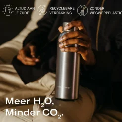 Waterdrop Steel Bottle Pastel Pink Matt 600 ml