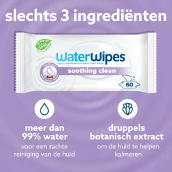 WaterWipes Billendoekjes Soothing 12x60 = 720 stuks