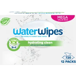 WaterWipes Billendoekjes Hydrating 12x60 = 720 stuks