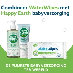 WaterWipes Billendoekjes Hydrating 12x60 = 720 stuks