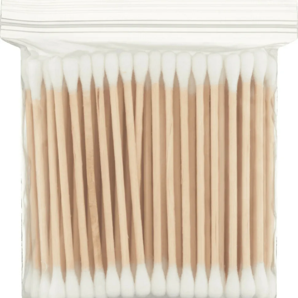 Wattenstaafjes Hout in een Zakje 100 stuks