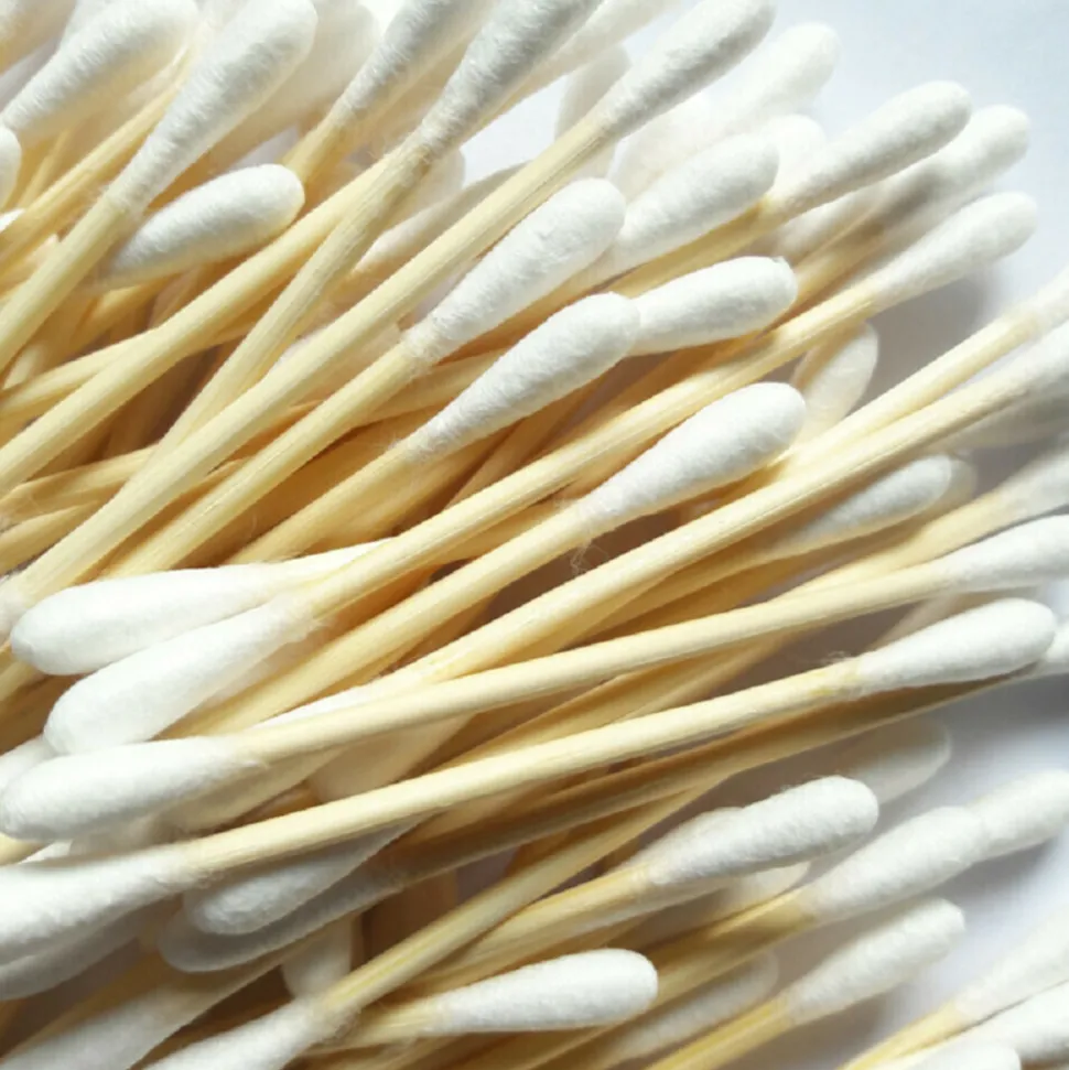 Wattenstaafjes Hout in een Zakje 100 stuks