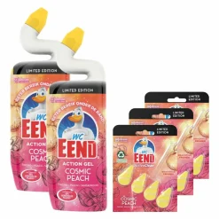 WC Eend Active Cosmic Peach Toilet Pakket