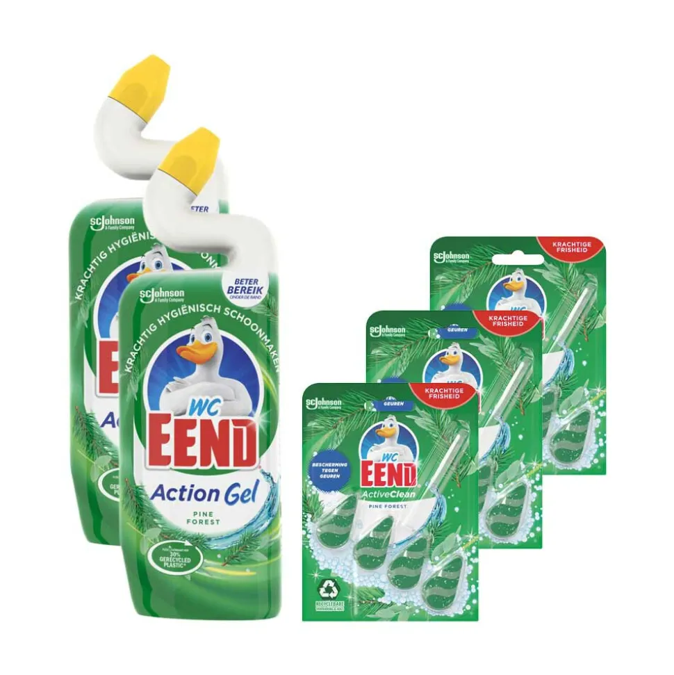 WC Eend Toiletreiniging Pine Forest Pakket