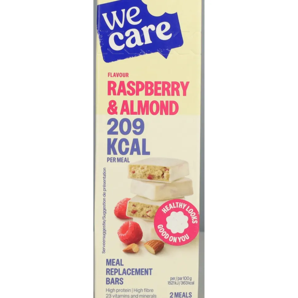 WeCare Meal Replacement Bars Raspberry Almond 116 gr