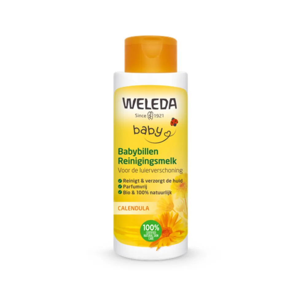 WELEDA Baby Calendula Liniment Reinigingsmelk 400 ml