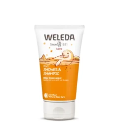 WELEDA Kids 2in1 Shampoo & Body Wash Blije Sinaasappel 150 ml