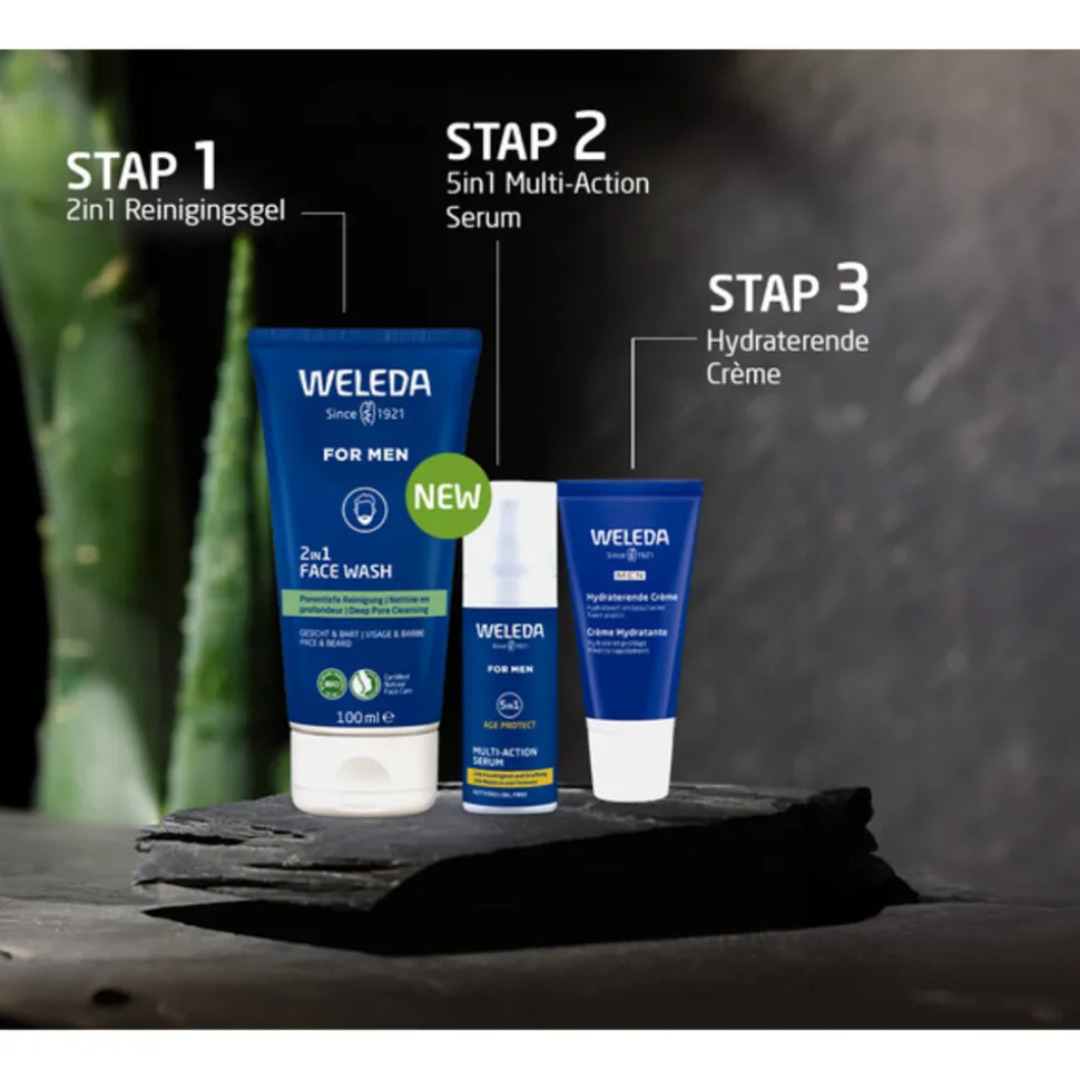 WELEDA Men 2-in-1 Reinigingsgel 100 ml