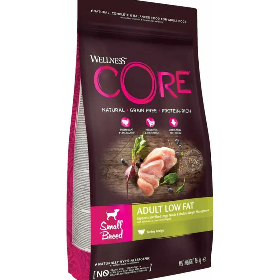 Wellness Core Hondenvoer Small Healthy Weight Kalkoen 1,5 kg