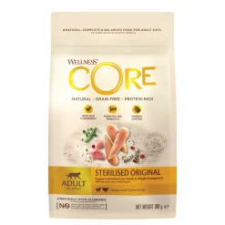 Wellness Core Kattenvoer Sterilised Kip - Kalkoen 300 gr