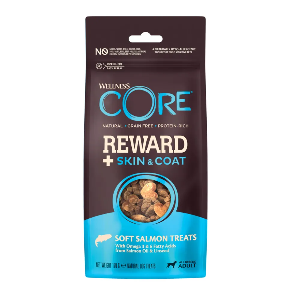 Wellness Core Reward+ Treats Salmon Skin & Coat 170 gr