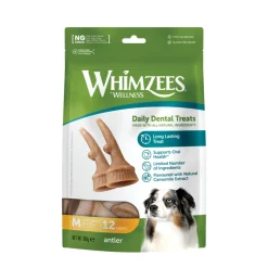 Whimzees Voordeelverpakking Occupy Antler M 12 stuks