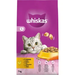 Whiskas 1+ Kattenbrokken Kip 7 kg