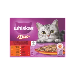 Whiskas Duo Senior Classic Variaties Multipack 12 x 85 gr