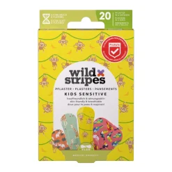 Wild Stripes Pleisters Kids Sensitive Jungle Vibe 20 stuks