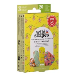 Wild Stripes Pleisters Kids Sensitive Jungle Vibe 20 stuks