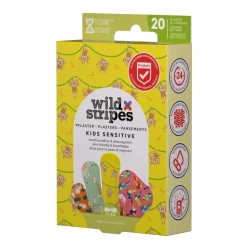 Wild Stripes Pleisters Kids Sensitive Jungle Vibe 20 stuks