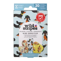 Wild Stripes Pleisters Kids Sensitive Animal Fun 20 stuks