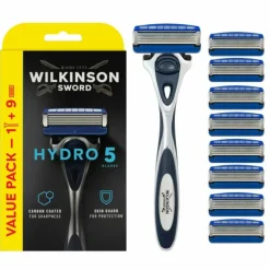 Wilkinson Hydro 5 Skin Protection Scheermes XXL Voordeelverpakking 9 stuks