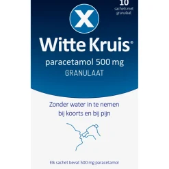 Witte Kruis Paracetamol Granulaat 10 sachets