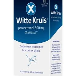 Witte Kruis Paracetamol Granulaat 10 sachets