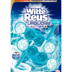 Witte Reus Toiletblok Turquoise Actief 2 stuks