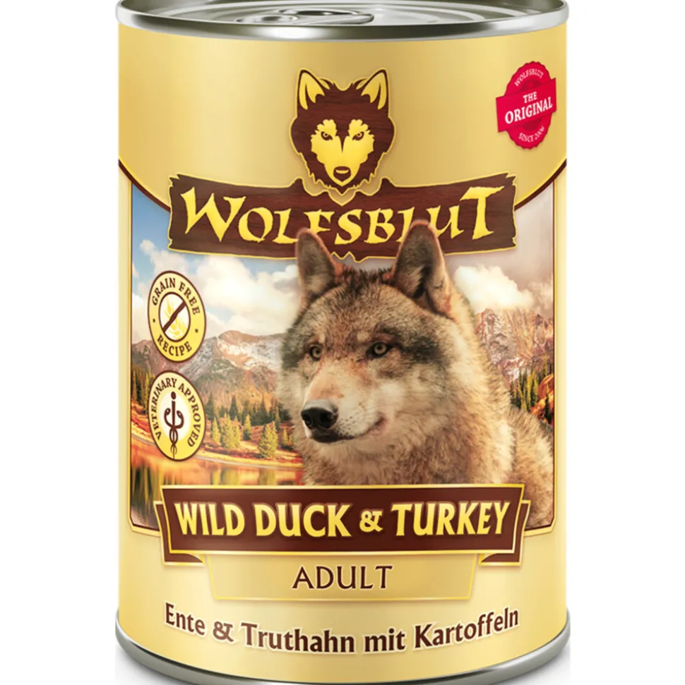 Wolfsblut Adult Wild Eend & Kalkoen Hondenvoer 395 gr