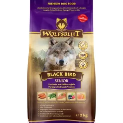 Wolfsblut Senior Black Bird Hondenvoer 2 kg