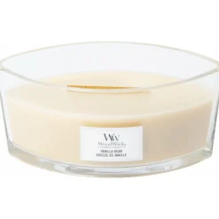 WoodWick Geurkaars Ellipse Vanilla Bean 454 gr