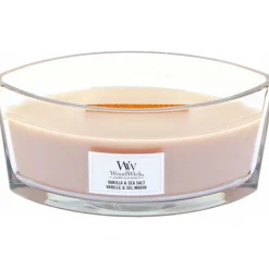 WoodWick Geurkaars Ellipse Vanilla & Sea Salt 454 gr