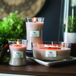 WoodWick Geurkaars Ellipse Vanilla & Sea Salt 454 gr