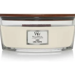 WoodWick Geurkaars Ellipse Linen 454 gr