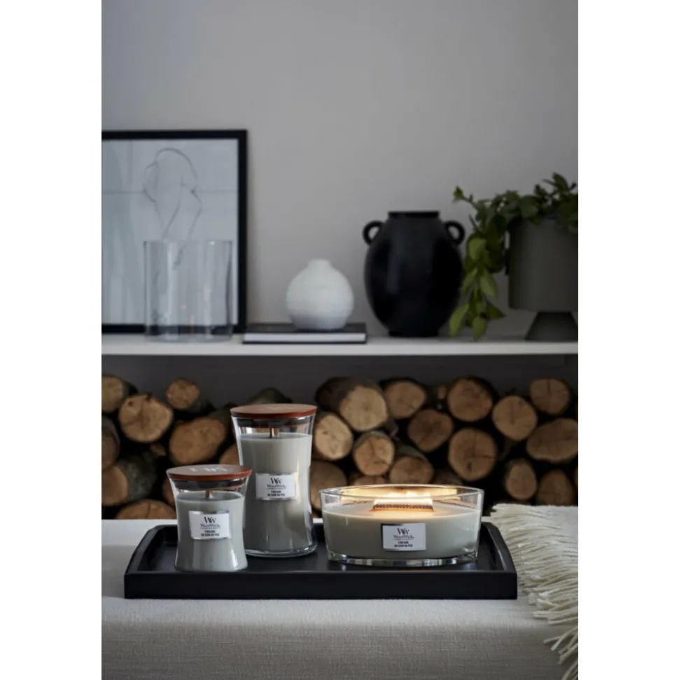 WoodWick Geurkaars Ellipse Fireside 454 gr