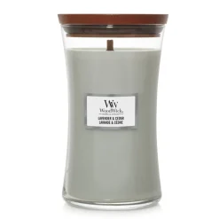 WoodWick Geurkaars Large Lavender & Cedar 611 gr