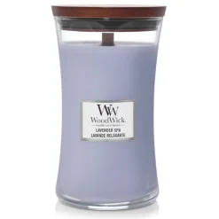 WoodWick Geurkaars Large Lavender Spa 611 gr