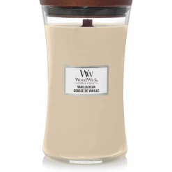 WoodWick Geurkaars Large Vanilla Bean 611 gr