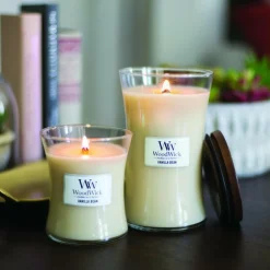 WoodWick Geurkaars Large Vanilla Bean 611 gr