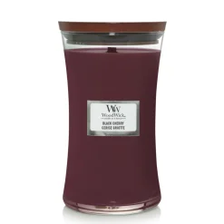 WoodWick Geurkaars Large Black Cherry 611 gr