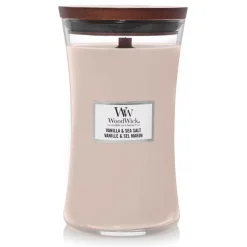 WoodWick Geurkaars Large Vanilla & Sea Salt 611 gr