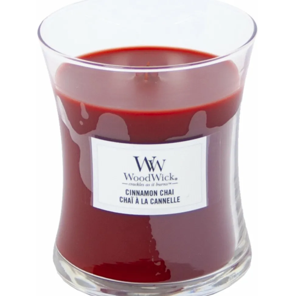 WoodWick Geurkaars Medium Cinnamon Chai 275 gr
