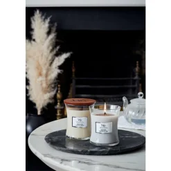 WoodWick Geurkaars Medium Warm Wool 275 gr