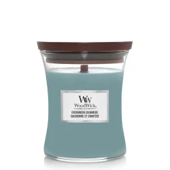 WoodWick Geurkaars Medium Evergreen Cashmere 275 gr