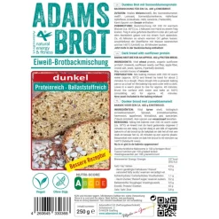 3x Adams Brot Broodmix Donker 250 gr
