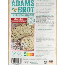 3x Adams Brot Broodmix Donker 250 gr
