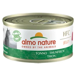 24x Almo Nature HFC Jelly Kattenvoer Nat Tonijn 70 gr