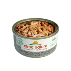24x Almo Nature HFC Natural Kattenvoer Nat Blik Tonijn & Ansjovis 150 gr
