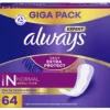 4x Always Extra Protect Inlegkruisjes Normal 64 stuks